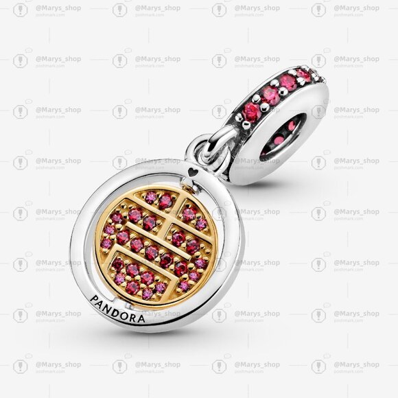 Pandora Spinning Lucky Dangle Charm - Picture 2 of 6